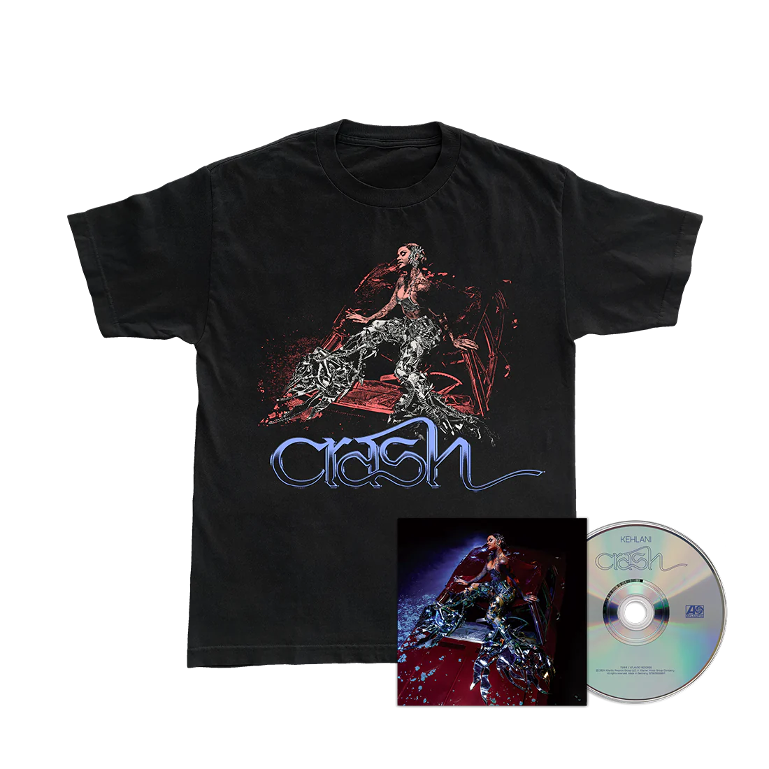 Crash T Shirt CD With Autographed Poster Kehlani Store