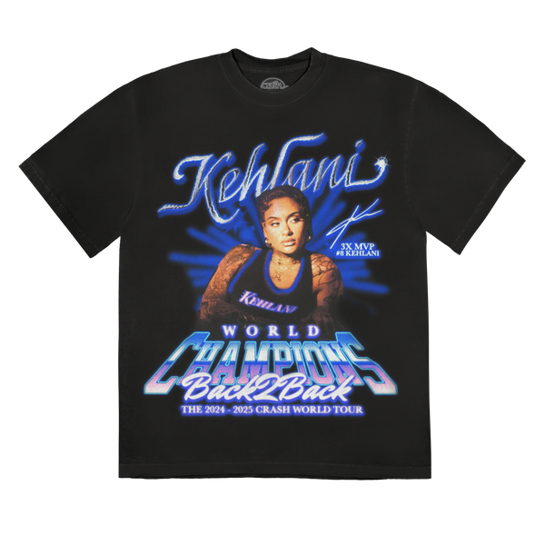 Kehlani WORLD TOUR Crash 2025 Tシャツ M CRASH TOUR CHAMPIONSHIP TEE – Kehlani | Official Store