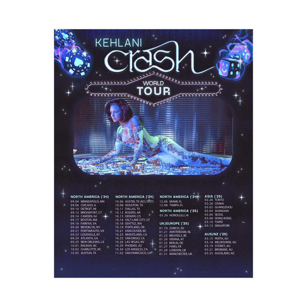 CRASH TOUR CHAMPIONSHIP POSTER