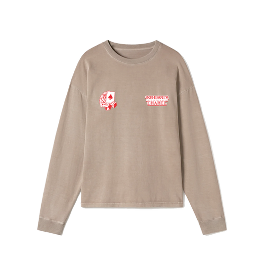 Chapel Long Sleeve Tee (Sand)