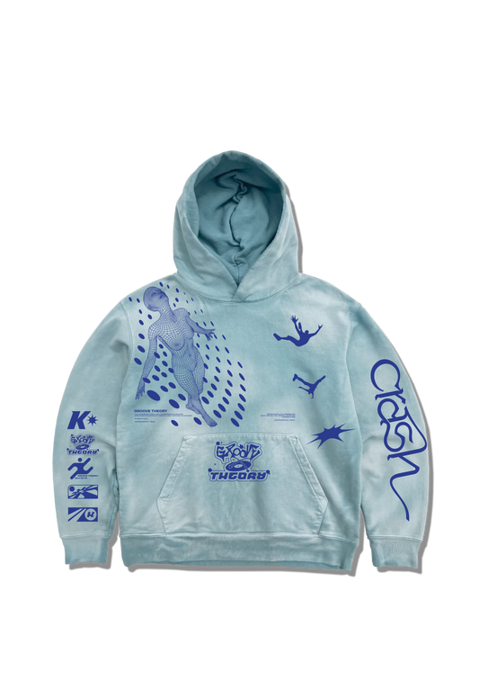 Groove Theory Hoodie (Light Blue Dye)