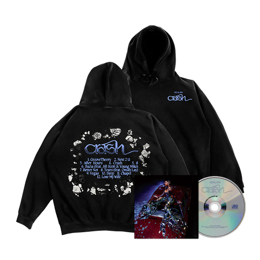 Crash Hoodie + CD With Autographed Poster